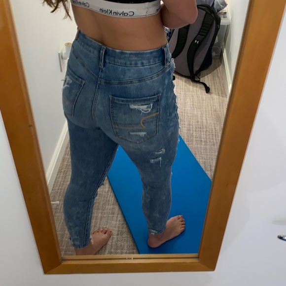 High waisted American Eagle Jeans - Picture 4 of 4